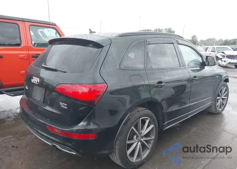 2016 Audi Q5 3.0T Premium Plus из США, поврежденный, VIN WA1D7AFP0GA010789
